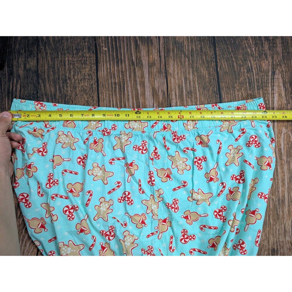 Disney Store Mickey Mouse & Friends Mint Holiday Pajama 2X Gingerbread Candy Can - Picture 8 of 12